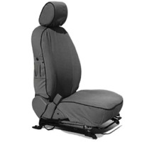 Defender 90/110 s/w 2 premium front integrated headrests GREY