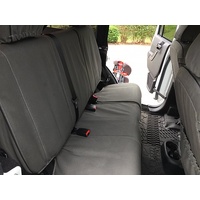 Prado 150 VX (11/2009 - 2020)& TX (2014 - 2020); 60/40 rear bench with armrest.