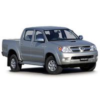 Hilux DuslCab SR5 (2005 +); 2 fronts, side panel cut out, solid rear bench with headrest