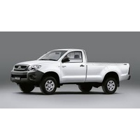 Hilux Single Cab Work Horse (2005 to present); 1 front, 3/4 front bench