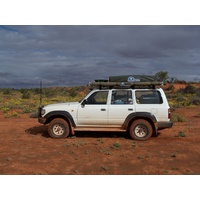 Land Cruiser 80 Series GXL, Standard/Barn Doors, SAH (1990 - 1997); 2 fronts, 50/50 split rear