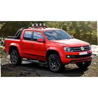 Amarok Double Cab Trendline (2010 to present): 2 fronts, 60/40 rear bench (solid backrest)