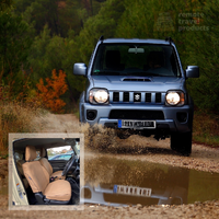 Suzuki Jimny (2006 - mid 2012); 2 fronts (Hole in HR)