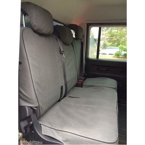 Defender 130 Double Cab, 60/40 rear bench only