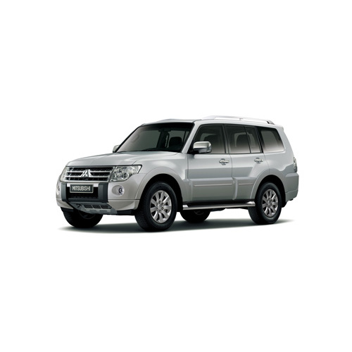 Pajero NS/NT  GL, GLX, GLS, VRX, Exceed 2006 + (rear subwoofer); 2 fronts with airbags square headrests; 60/40 rear bench